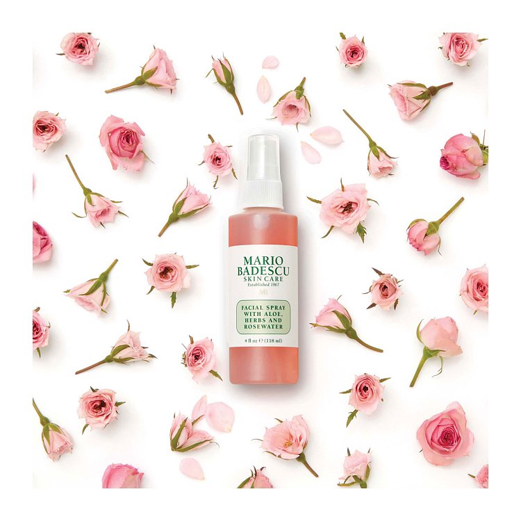 Facial Spray With Aloe, Herbs & Rosewater