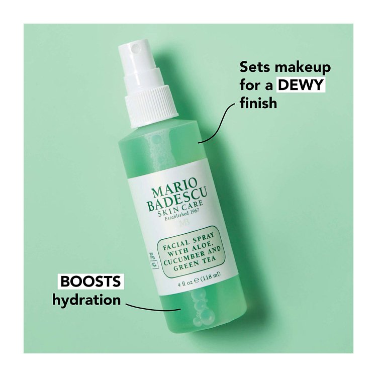 Facial Spray With Aloe, Cucumber & Green Tea