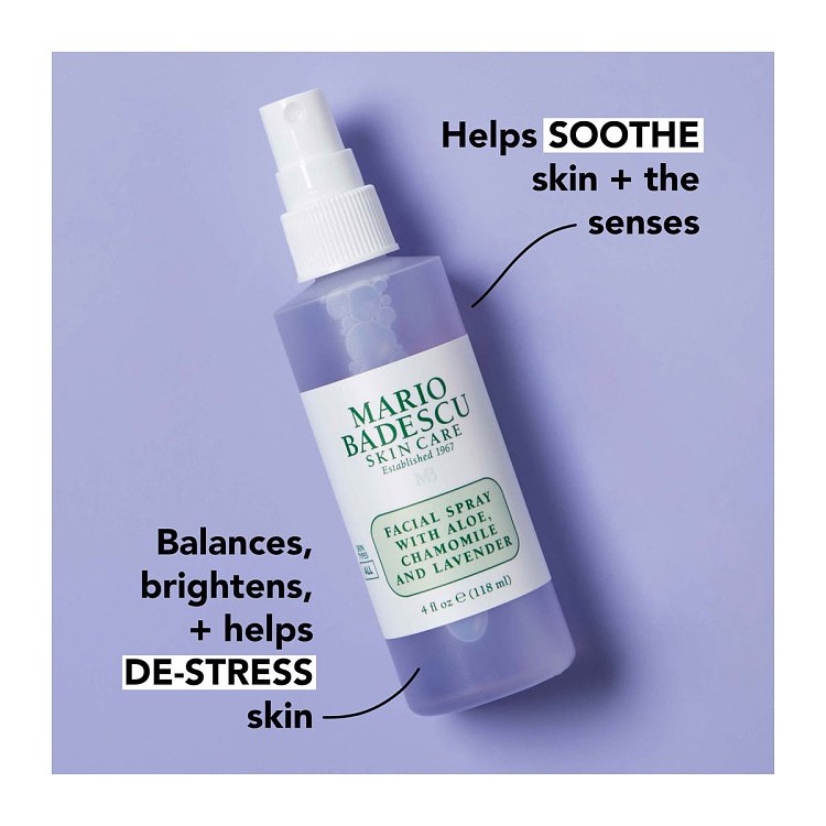 Facial Spray With Aloe, Chamomile & Lavender