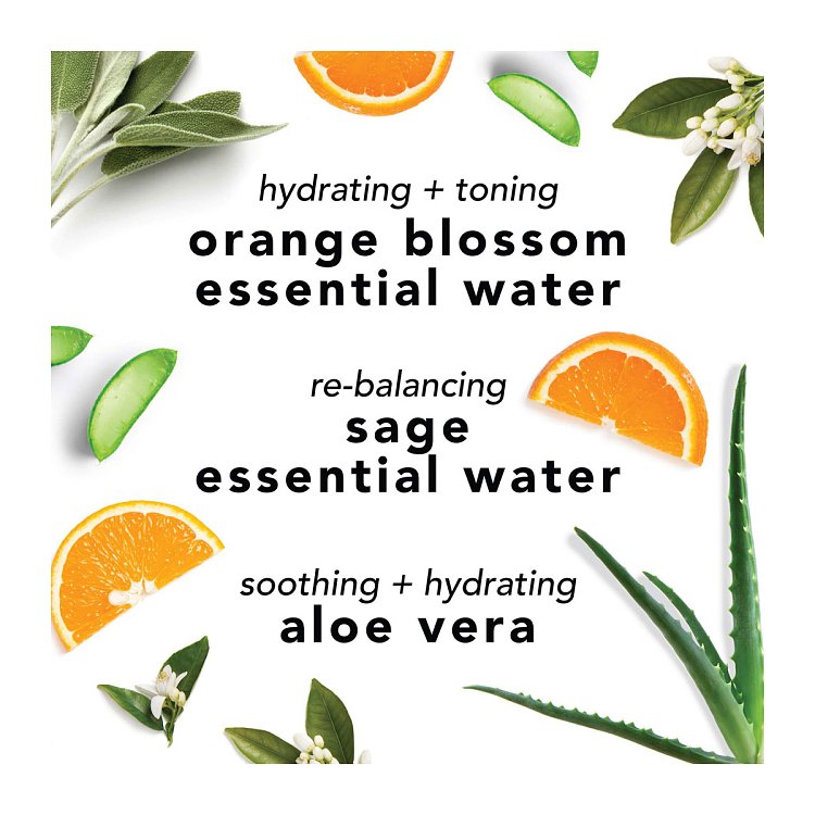 Facial Spray With Aloe, Sage & Orange Blossom