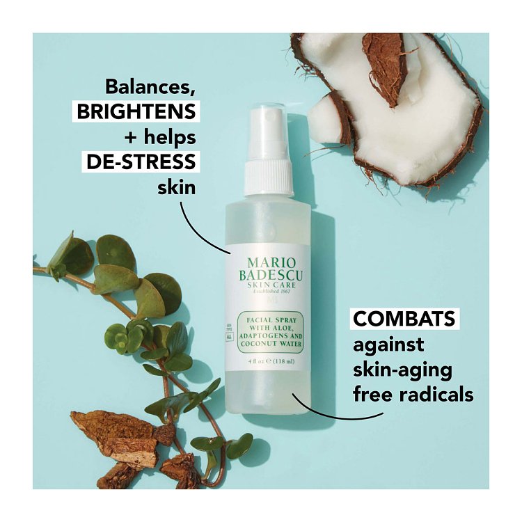 Facial Spray With Aloe, Adaptogens & Coconut Water