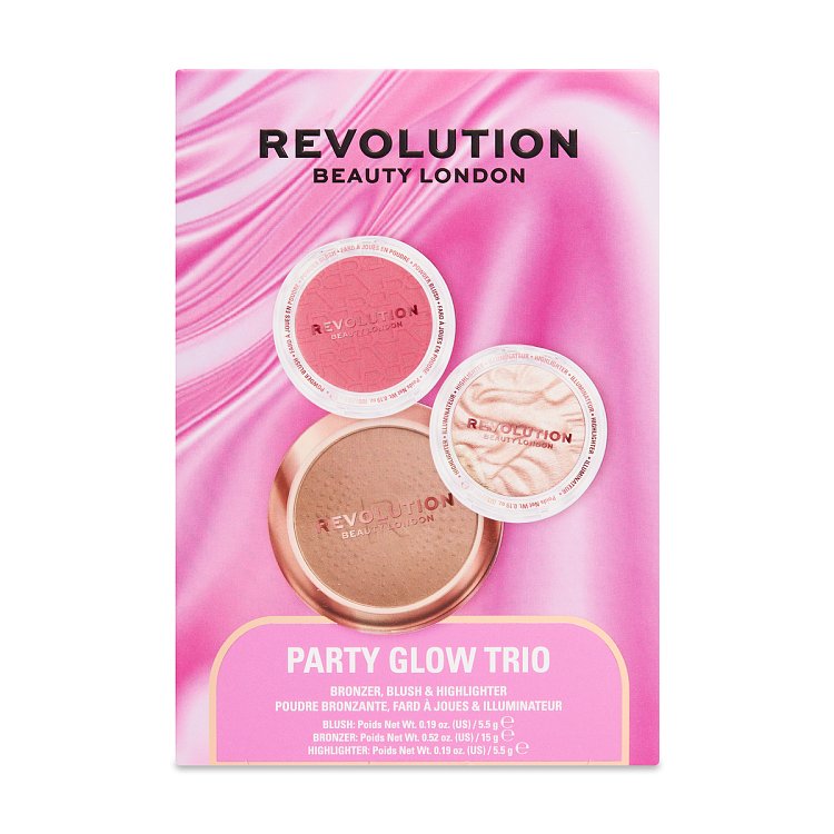 Party Glow Face Powder Trio