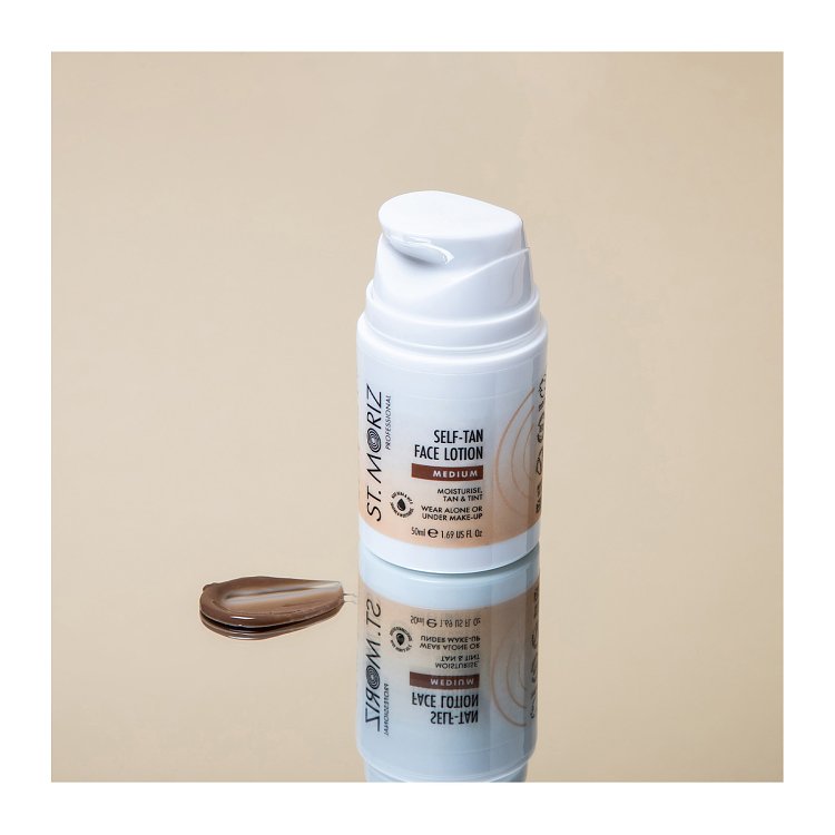 Self Tan Face Lotion Medium