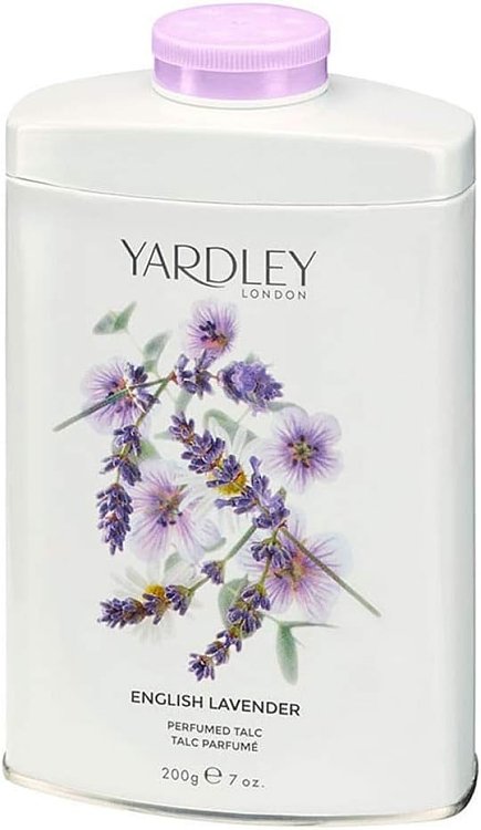 English Lavender Tin Talc