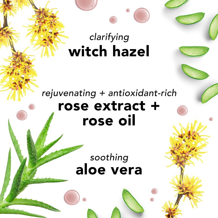 Witch Hazel & Rosewater Toner
