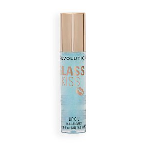 Revolution Glass Kiss Roller Ball Lip Oil Mermaid Blue Shimmer