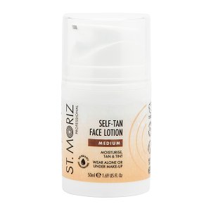 Self Tan Face Lotion Medium