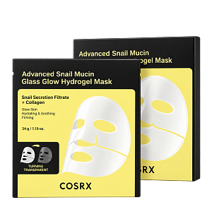 Advanced Snail Mucin Glass Glow Hydrogel Mask